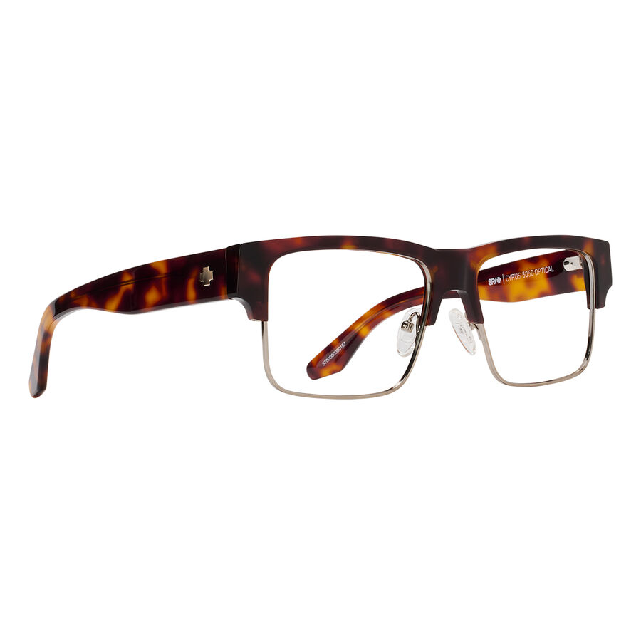 CYRUS 5050 OPTICAL 60, Honey Tort Brushed Bronze-SPY Demo Lens with SPY Lens Print, hi-res