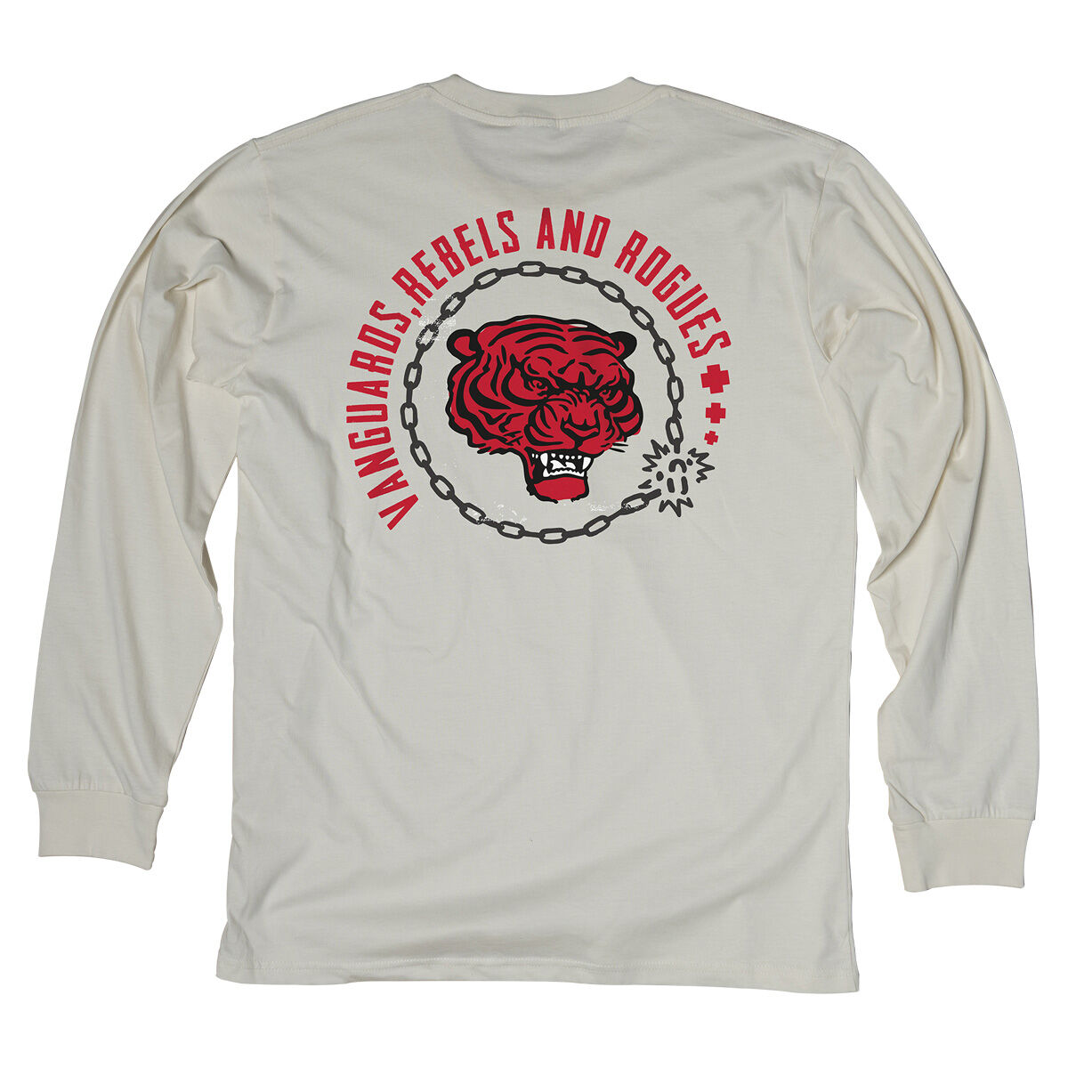 VANGUARDS TEE LONG SLEEVE, Ecru, hi-res image number null