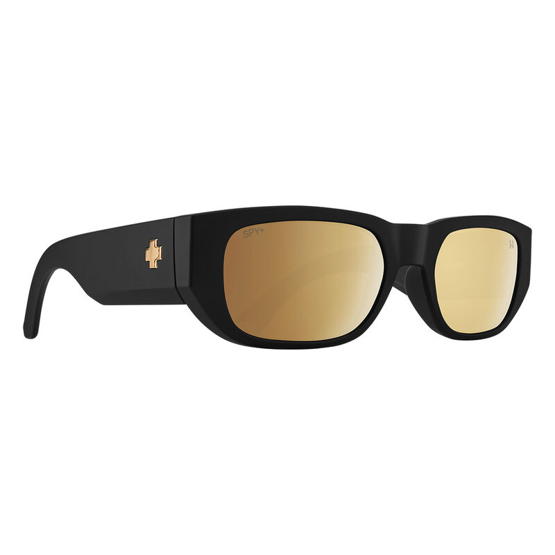 Spy Optic Genre Sunglasses Matte Black / Happy Yellow