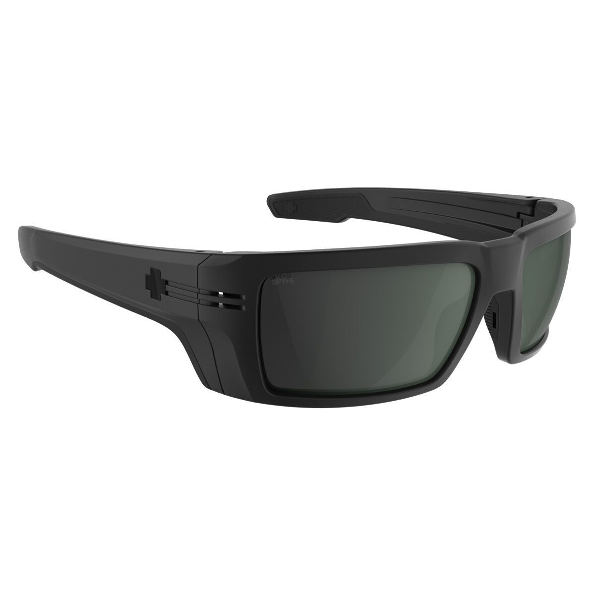 Spy Black Unisex  Sunglasses Cooper XL Sunglasses - Matte Black/Happy Grey Green Polar  main image 2