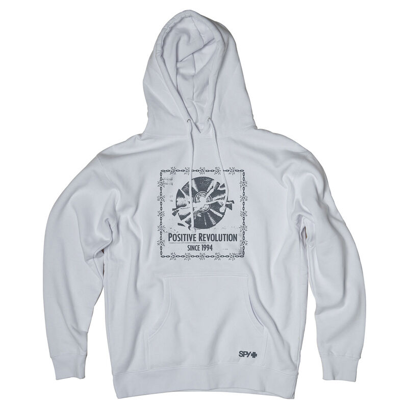 BROKEN RECORD HEAVYWEIGHT HOODIE, White-, hi-res image number null