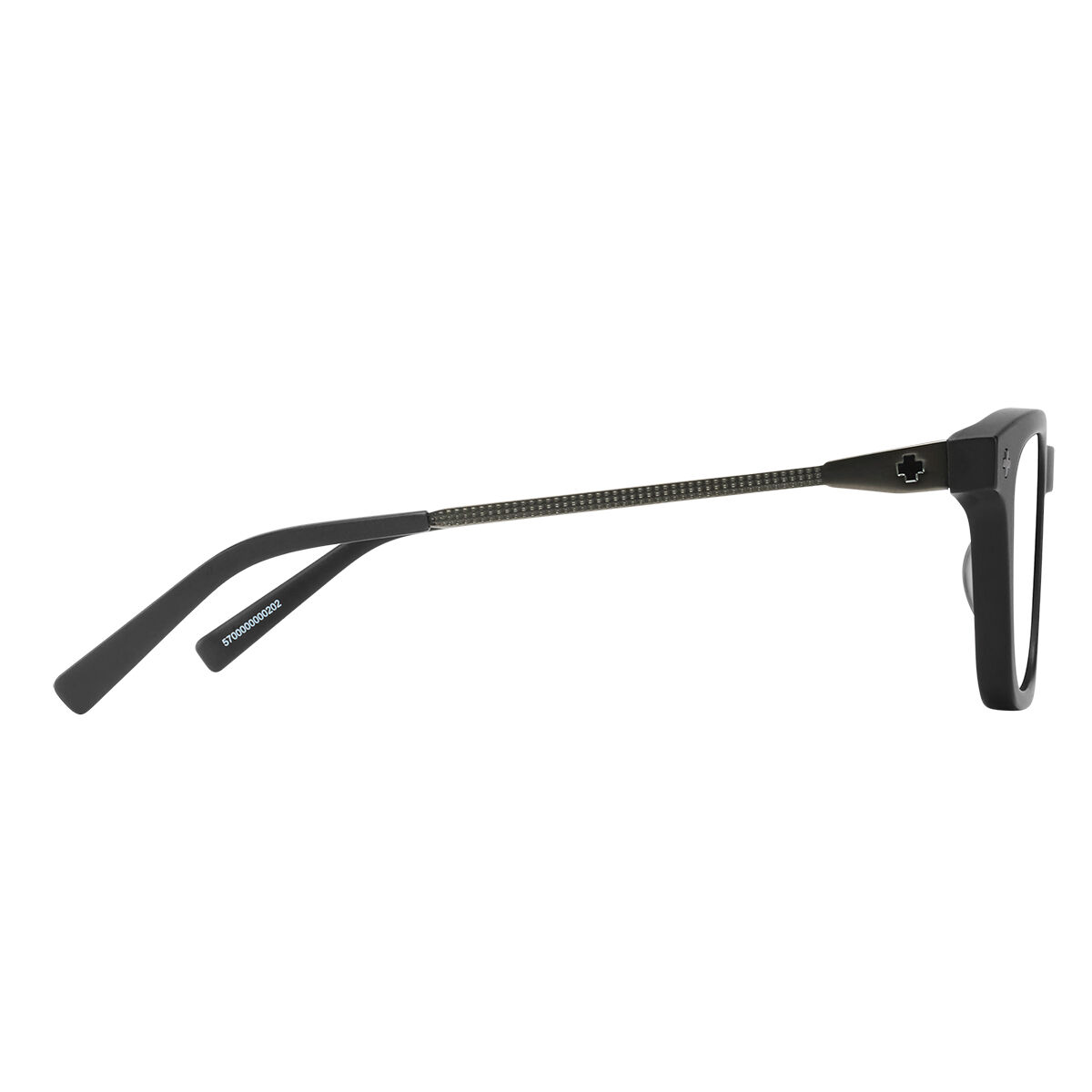 HARDWIN FUSION 50, Matte Black Matte Dark Gunmetal-SPY Demo Lens with SPY Lens Print, hi-res image number null