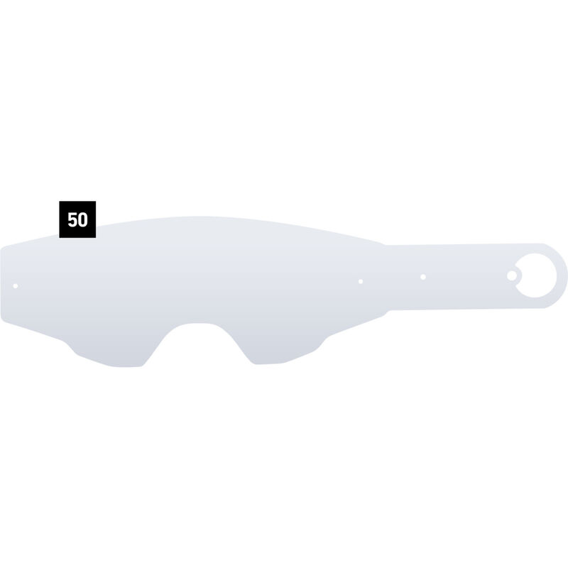 Foundation Tear Off 50 Pack, Clear-50pack, hi-res image number null