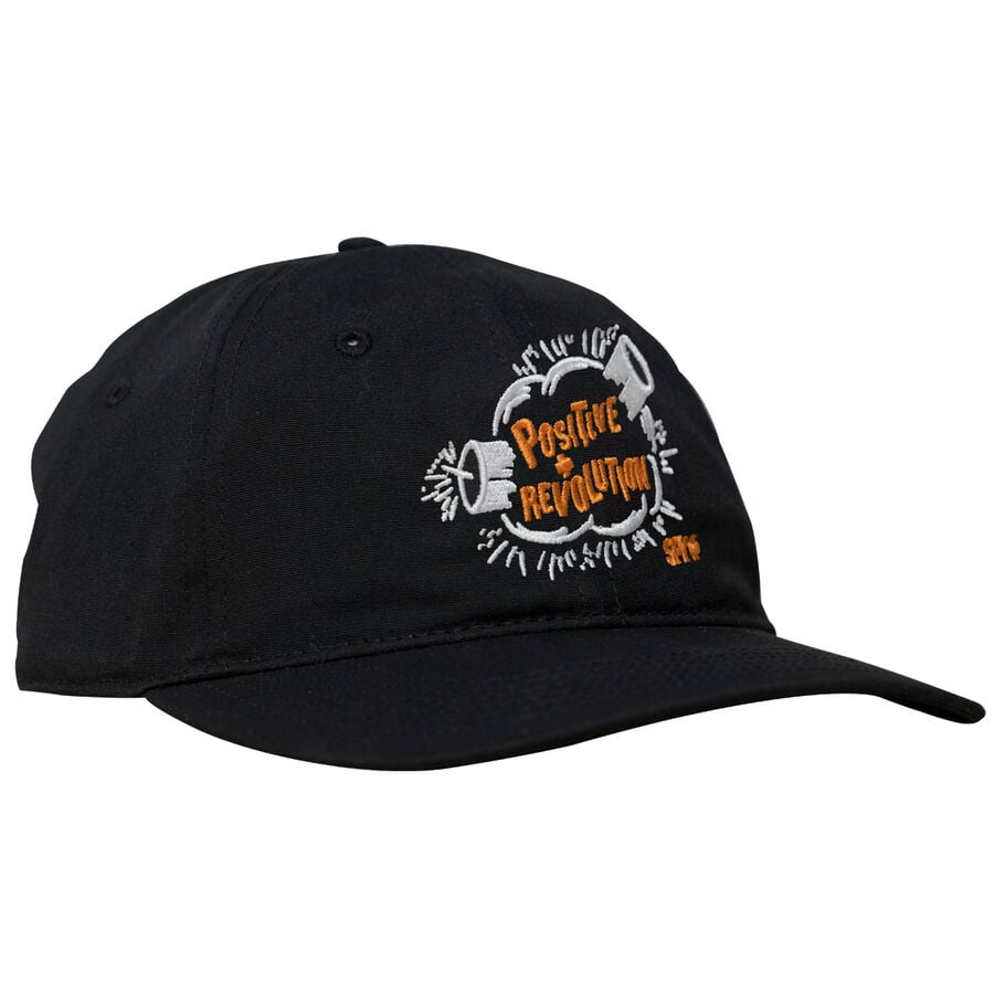 POSITIVE REVOLUTION DAD HAT, Black-, hi-res