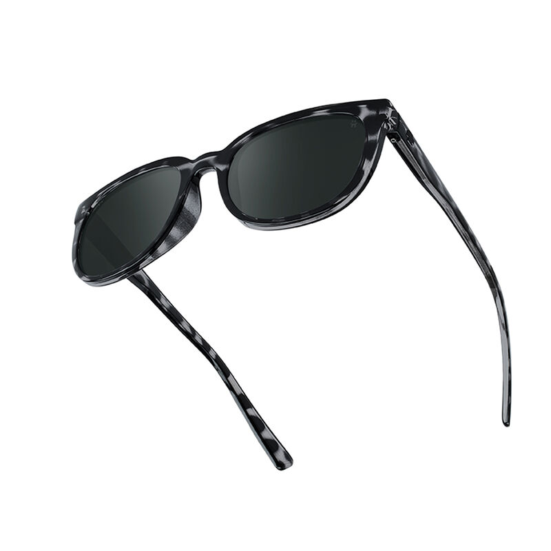 BEWILDER, Black Marble Tort-Happy Gray Green Black Mirror, hi-res image number null