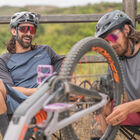 MONOLITH 5050, Matte Neon Yellow-Happy Bronze with purple Spectra Mirror, hi-res image number null