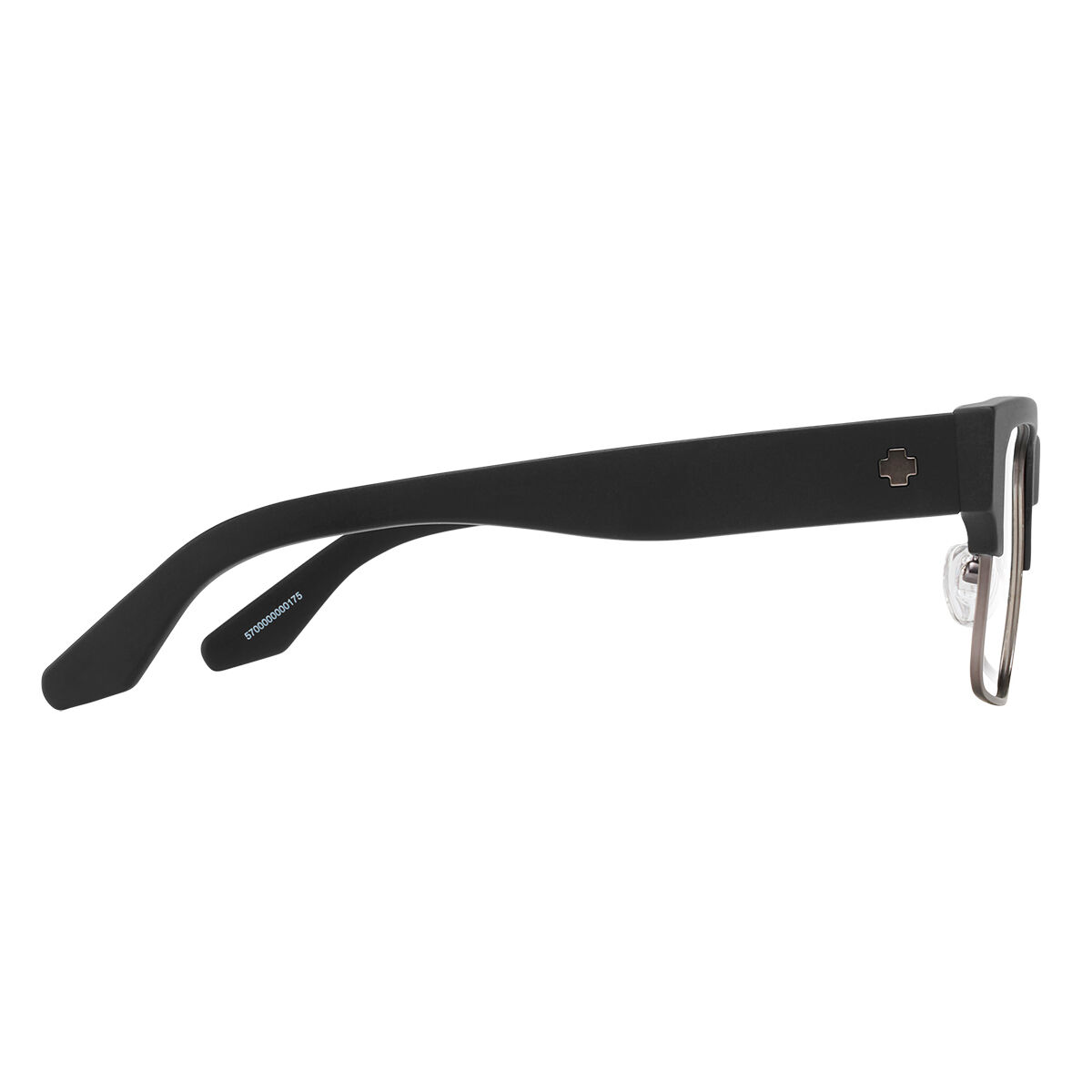 CYRUS 5050 OPTICAL 60, Matte Black Matte Dark Gunmetal-SPY Demo Lens with SPY Lens Print, hi-res image number null