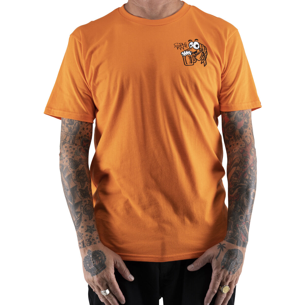 PRAWNATHAN TEE, Orange-, hi-res image number null