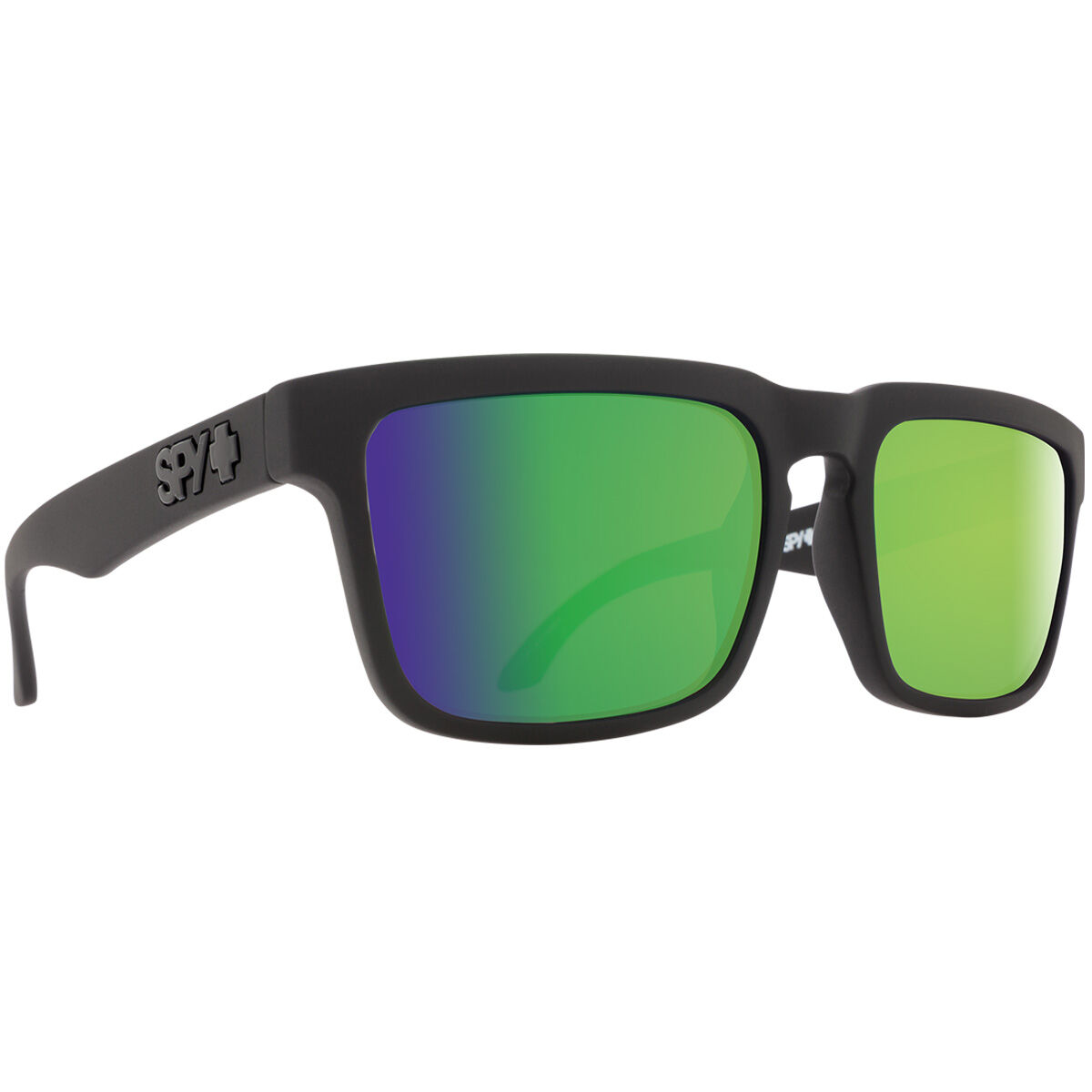 HELM, Black Matte-Happy Bronze Polar with Green Spectra, hi-res image number null