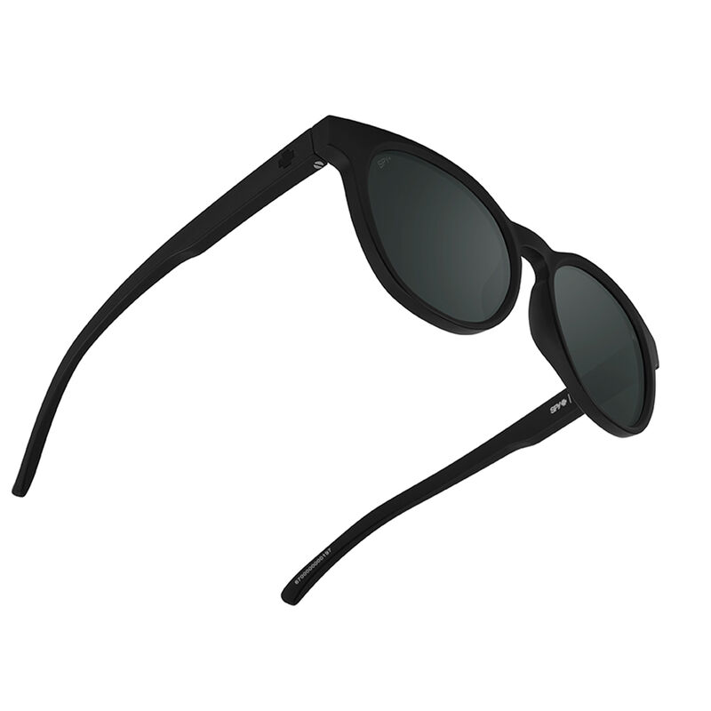 Matte Black Logo Sunglasses