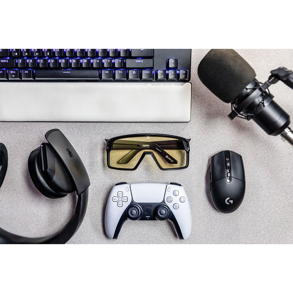 MONOLITH GAMING, Matte Black-Happy Gaming, hi-res image number null