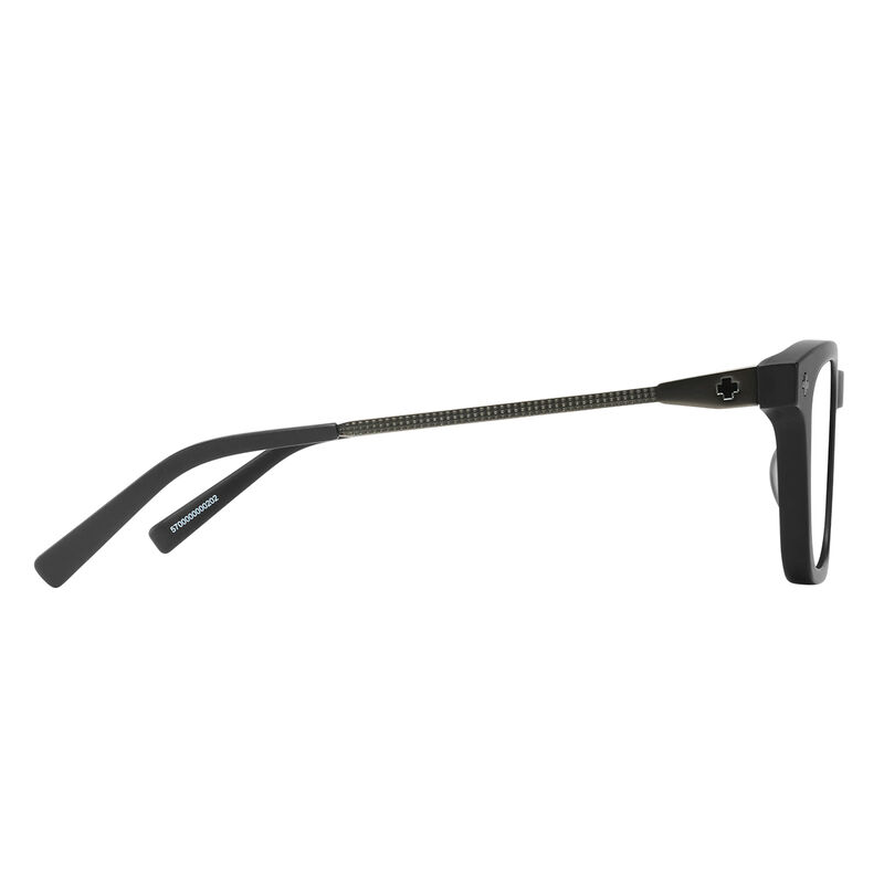 HARDWIN FUSION 52, Matte Black Matte Dark Gunmetal-SPY Demo Lens with SPY Lens Print, hi-res image number null