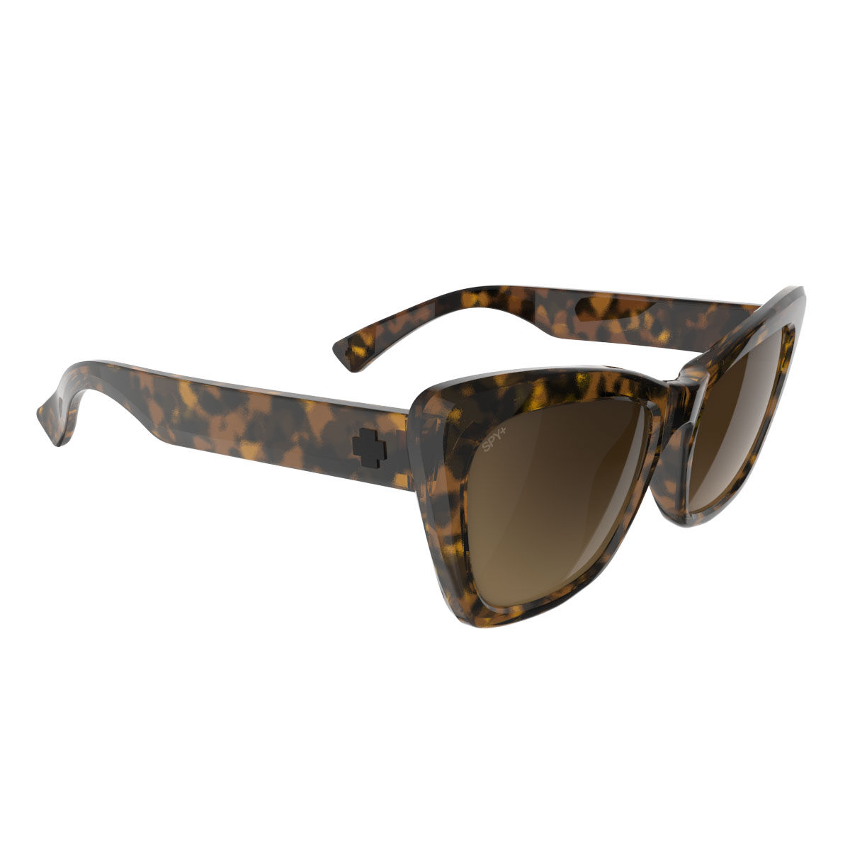 SPY Tortoise Shell Cat-Eye Sunglasses with Dark Smoke Lenses Spy Saxony Tortoise Prescription Sunglasses - 50% Off Lenses main image 4
