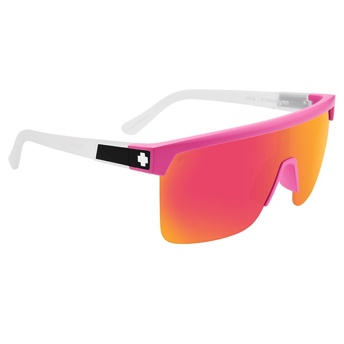 FLYNN 5050, Matte Pink Matte Translucent White-Happy Bronze Pink Mirror, hi-res image number null