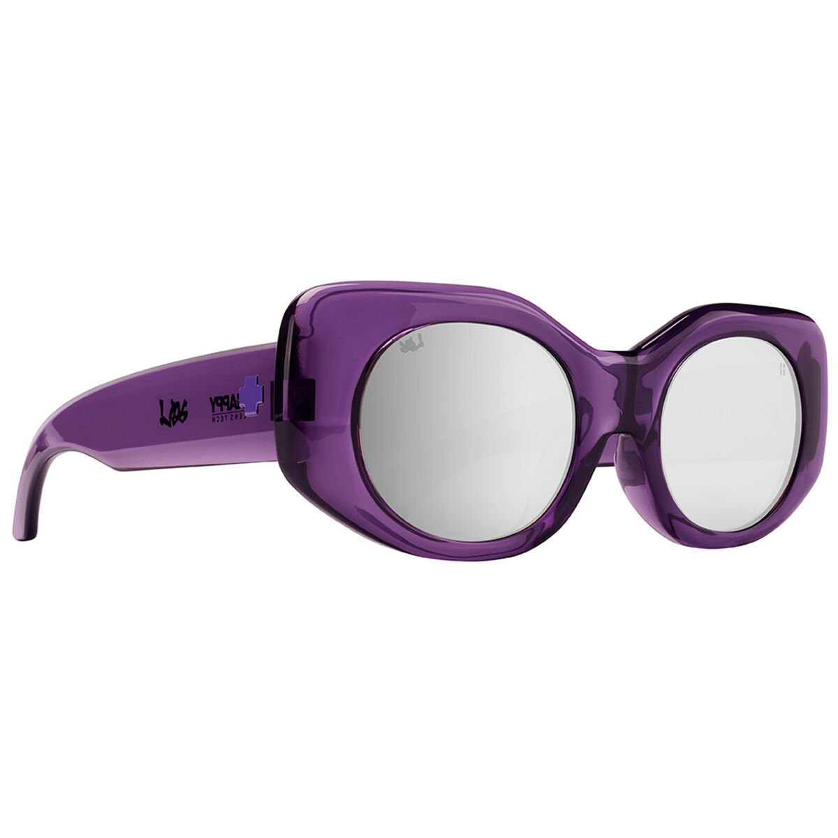 HANGOUT, translucent-purple_happy-bronze-platinum-spectra-mirror, hi-res image number null