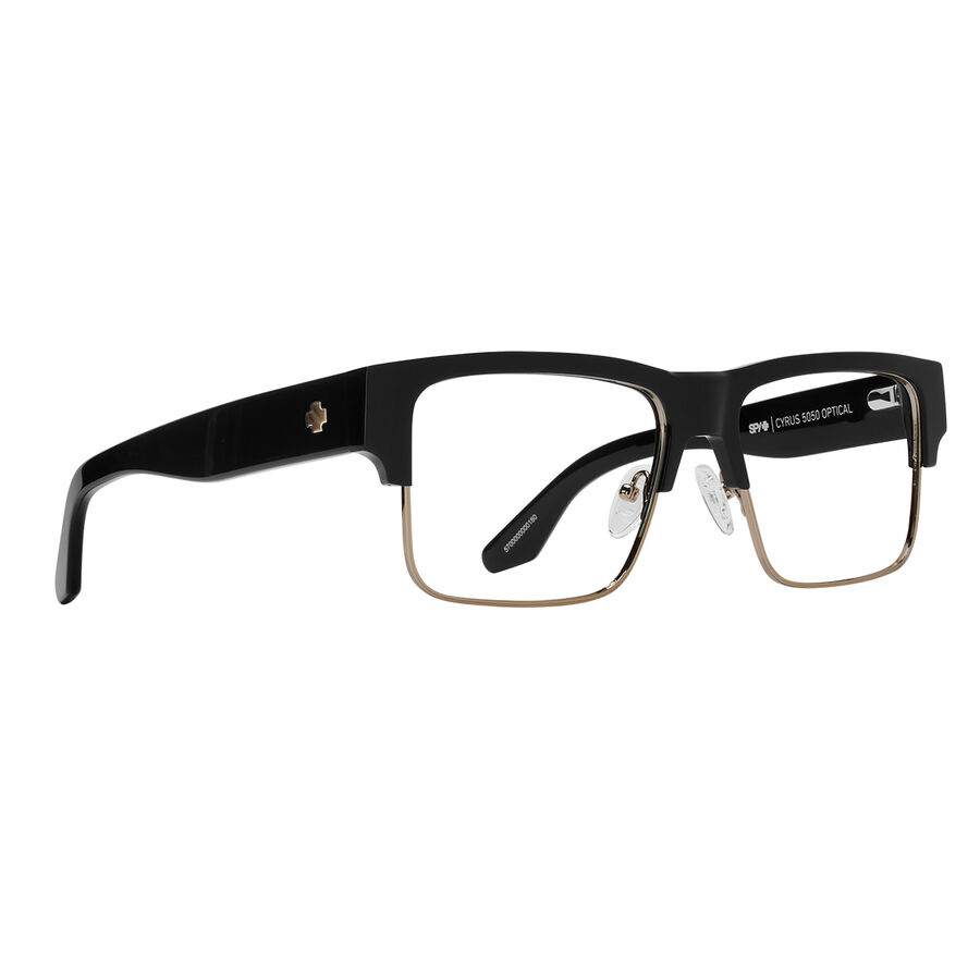 CYRUS 5050 OPTICAL 60, Black Brushed Bronze-SPY Demo Lens with SPY Lens Print, hi-res