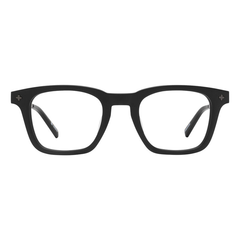 HARDWIN FUSION 52, Matte Black Matte Dark Gunmetal-SPY Demo Lens with SPY Lens Print, hi-res image number null