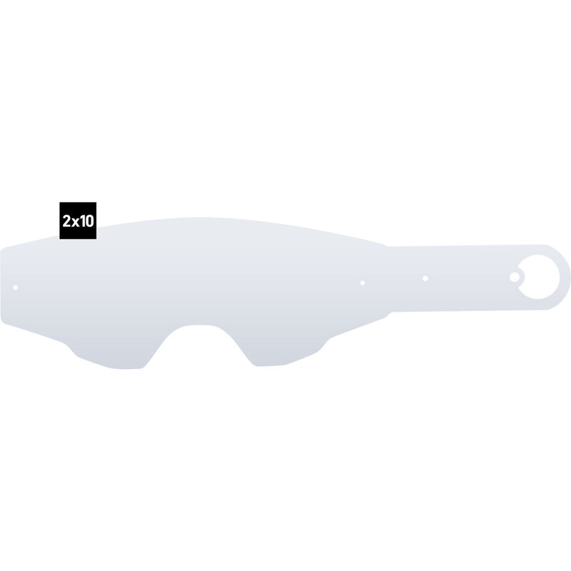 Foundation Tear Off 10 pack X 2, Pro Laminate - Clear, hi-res image number null