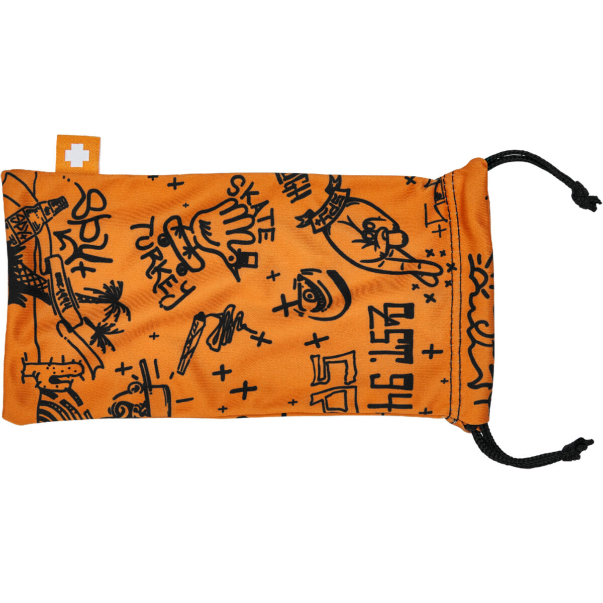 SUNGLASS POUCH, Crypto Orange, hi-res image number null